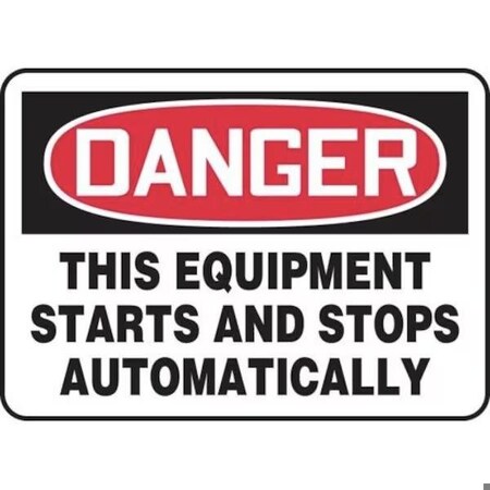 Accuform OSHA DANGER SAFETY SIGNTHIS FRMEQM088XL FRMEQM088XL